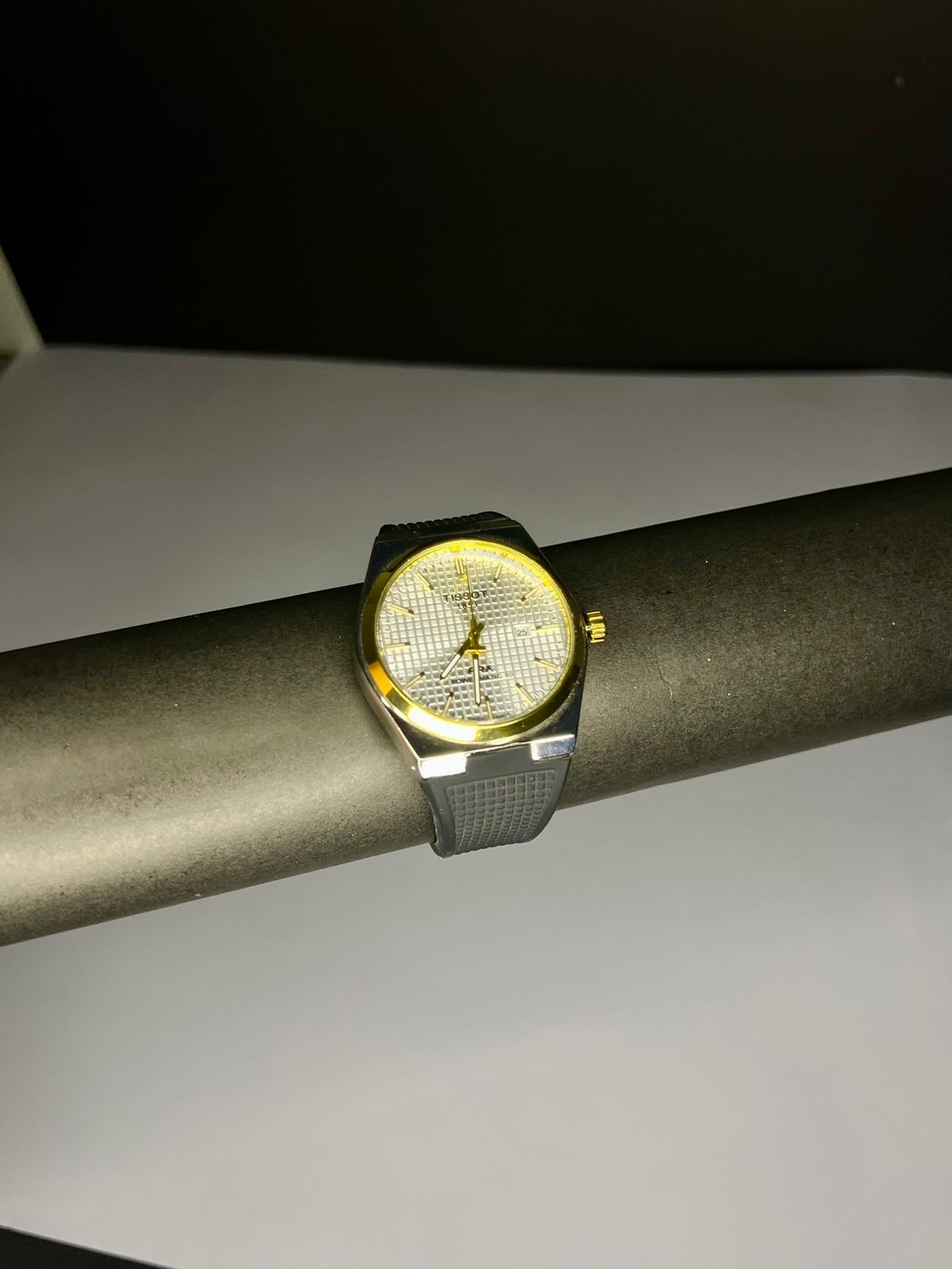 Tissot Classic Silicon Strap Watch – Elegance in Every Tick